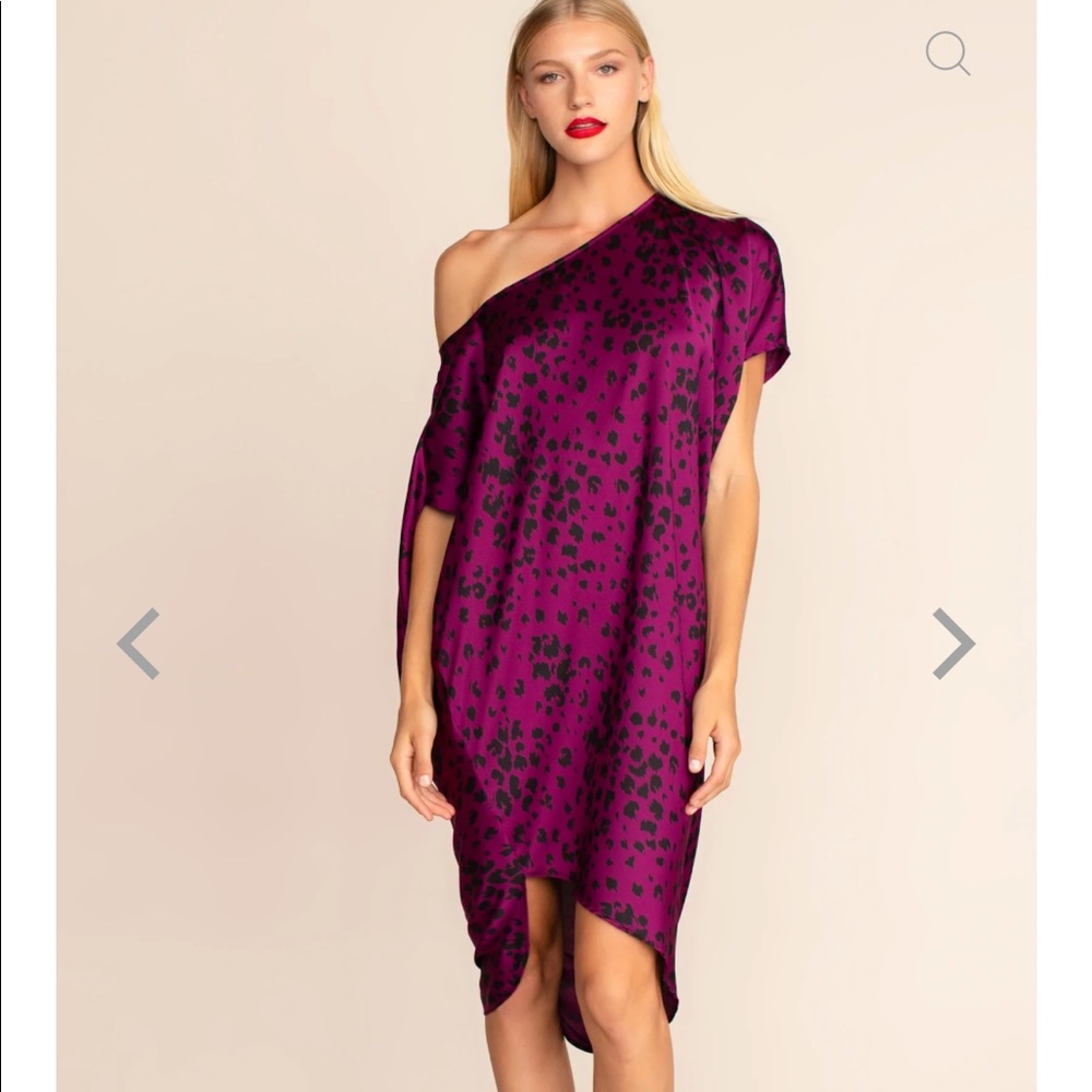 Trina Turk Off Shoulder Dress
